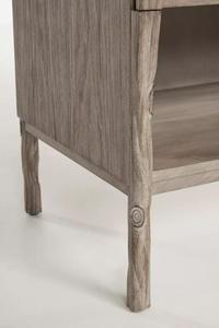 Armoire en bois massif sculptée à la main en forme d'oiseau, en bois de manguier - Product Image 3