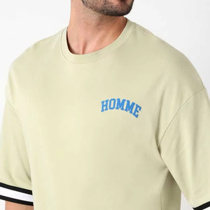 Ensemble Homme Été Respirant Décontracté T-shirt et Short Manches Courtes Style Urbain Tenue de Sport Oversize - Product Image 6