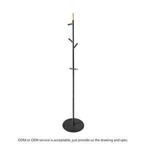 Polished Steel Finish Clothes Rack Independent <b>Hanging</b> Rail For Residential Or Commercial <b>Wardrobe</b> Use - Product Image 1