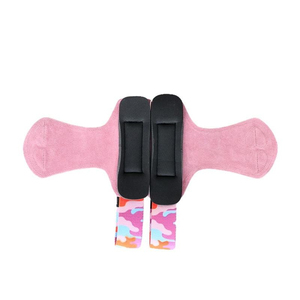 Poignées de paume réglables en néoprène sans doigts pour l'exercice avec support de logo personnalisé, poignée de paume de gym avec qualité OEM supérieure 2026 - Product Image 1