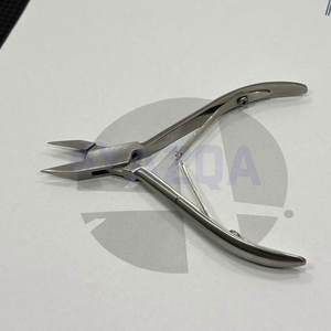 Pince à cuticules de précision à pointe fine en acier inoxydable, outil de coupe des ongles pour manucure et pédicure - Product Image 5