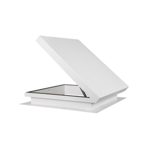 Trappe de toit isolée en acier galvanisé robuste 700x700mm, blanche, résistante aux intempéries, porte d'accès au plafond pour inspection - Product Image 2