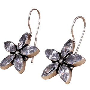 CAOSHI Pendientes de Plata de Ley con Diseño de Gota de Agua y Circonita, Estilo Vintage para Mujer, Venta al por Mayor - Product Image 4