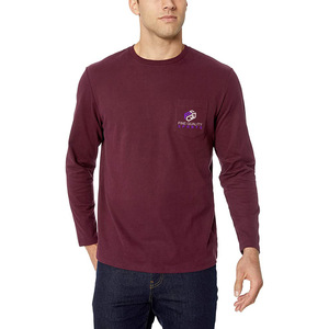 Chemise Athleisure moderne à manches longues pour homme – Logo minimaliste, 100 % coton, coupe ajustée, pour tous les jours - Product Image 5