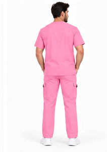 Ensemble de 3 pièces de tenue médicale respirante, douce et extensible pour infirmières, médecins, pharmacie, hôpital, vêtements de travail chirurgicaux - Product Image 6