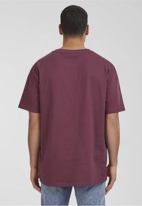 T-shirt basique noir en polyester tricoté pour homme, 220 grammes, col rond, imprimé sérigraphié, coupe ample décontractée à manches courtes - Product Image 4