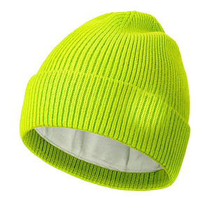 Vintage Ribbed Knit Beanie-Unisex Winter <b>Warm</b> <b>Hat</b> Soft Stretch Spandex/Cotton Minimalist Streetwear Essential - Product Image 3
