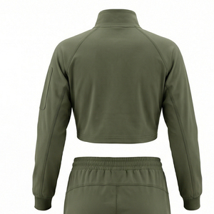 Conjunto Deportivo de Compresión Unisex Negro para Entrenamiento, Running y Actividades, Ropa Premium Maluza de Secado Rápido y Transpirable, Spandex/Poliéster - Product Image 4