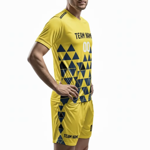 Manufacturer Direct Soccer Uniform Wholesale OEM Custom Logo Embroidery Sublimation Private <b>Label</b> Football Apparel Exporter - Product Image 3