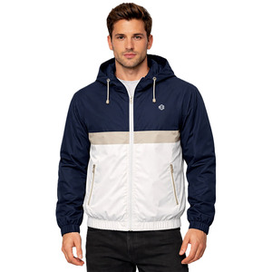 เสื้อแจ็คเก็ตกันฝนไนลอน OEM สุดเทรนดี้สำหรับกิจกรรมกลางแจ้ง น้ำหนักเบา กันน้ำ กันลม สำหรับผู้ชาย สไตล์สตรีทแวร์ ขายส่ง - Product Image 1