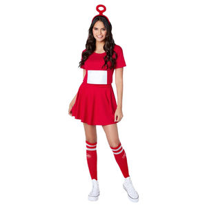 Uniforme de cheerleading unisexe, taille plus, personnalisé, pour adultes du lycée, manches longues, respirant, imprimé par transfert thermique, 100% polyester - Product Image 4