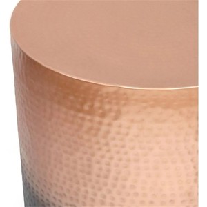 handmade black /metal side <b>table</b> for living room <b>small</b> round hammered metal accent <b>table</b> modern <b>gold</b> metal end <b>table</b> for bedroom - Product Image 2