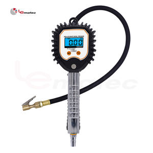 Manomètre numérique rétroéclairé LCD en ABS pour gonflage/dégonflage de pneus avec précision de 0,2 PSI pour une utilisation polyvalente - Product Image 6