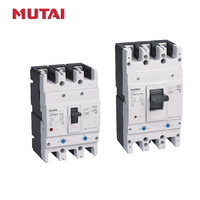 MUTAI 4P Disjoncteur de sécurité MCCB réglable Disjoncteurs électriques à boîtier moulé mccb