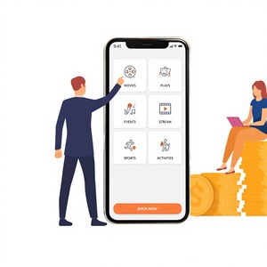 แอปมือถือจองตั๋วอัจฉริยะระดับมืออาชีพ พร้อมดีไซน์เฉพาะตัวและการจัดการการจองแบบเรียลไทม์ - Product Image 3