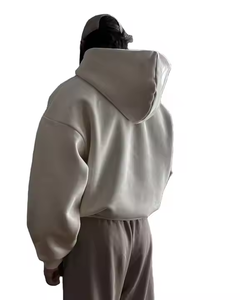 Sudadera con Capucha Personalizada de Alta Calidad, 500 g/m², Corte Cuadrado, 100% Algodón, Hombros Caídos, 450 g/m², para Hombre - Product Image 1