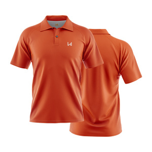 Chemises polo décontractées pour hommes personnalisées à manches courtes, mélange polyester/coton anti-rétrécissement 200 g/m², logo imprimé à l'écran sur le devant - Product Image 6