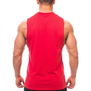 <b>Men</b> Gym Stringer <b>Singlets</b> Custom Sleeveless Tank Tops Comfortable Fitness Workout Apparel Private Label Supplier Custom Fitness - Product Image 2