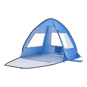 Tenda da Spiaggia Portatile Lightwei per 2 Persone, Protezione Solare UPF 50+, con Borsa per il Trasporto e Tasche per la Sabbia - Product Image 1