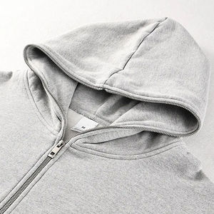 Mens Full Face <b>Zip</b> Up Hoodie Custom Logo Hoodie Oversized Full <b>Zip</b> <b>Hooded</b> Sweatshirt Streetwear Graphic Hoodie - Product Image 5