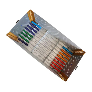 Juego de 20 instrumentos quirúrgicos manuales de acero inoxidable para cirugía neurológica de columna vertebral, herramientas quirúrgicas ortopédicas de alta calidad para columna vertebral - Product Image 3