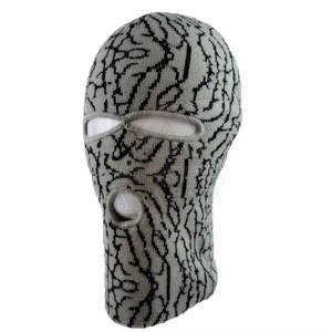 Masque facial en laine tricotée légère, cache-cou pour le ski, le vélo, la moto, la randonnée, la course à pied, l'hiver et les activités de plein air - Product Image 3