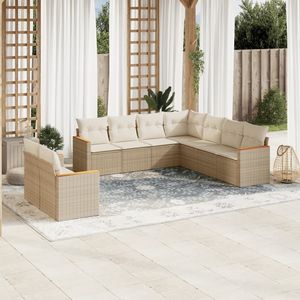 Conjunto de Sofás de Jardín Color Beige - Product Image 1