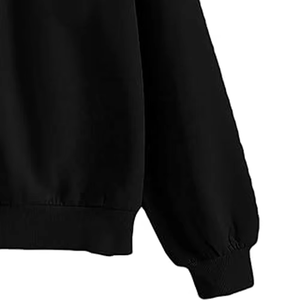 Custom Logo Puff Printed Terry Winter Sweatshirt Polyester/Cotton Zipper-Up Loose Fit University College Casual Style - Product Image 6