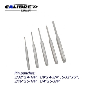 ชุดเครื่องมือตอกและสกัดแบบมีดสกัดปลายเรียว 16 ชิ้น ยี่ห้อไต้หวัน คาลิเบอร์ - Product Image 4