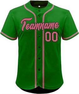 Nouvel An Offre Spéciale Pas Cher Prix Premium Qualité Polyester Conception Personnalisée Joueur D'équipe Softball & Baseball Uniforme Jersey - Product Image 1