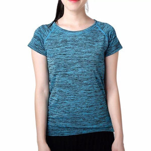 Camiseta Deportiva de Verano para Mujer, Personalizada, Ecológica, Transpirable, de Manga Corta, para Yoga, con Logotipo Frontal, para Entrenamiento al Aire Libre - Product Image 2