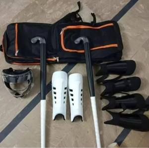 Bâtons de hockey sur gazon 100% carbone pour matchs en salle/extérieur, gardiens de but et juniors, fabriqués par Eoin Winston Sports Training Entertainment - Product Image 2