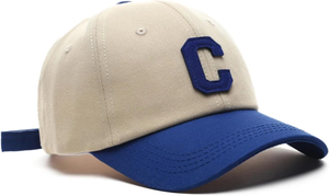 Casquette de baseball unisexe brodée à la main en coton 100% (Terry/Jersey) style vintage, taille personnalisée, bicolore, Mexique, prix usine - Product Image 2