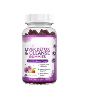 Gummies Détox et Nettoyage du Foie Naturelles de Qualité Supérieure pour le Bien-être Global – Complément Alimentaire Végétal pour le Soutien Quotidien et l'Équilibre - Product Image 1
