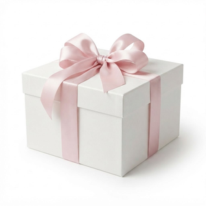 Cinta de Satén Rosa Azulado de 25mm de Una Sola Cara, 5 Rollos x 8 Metros, para Decoración de Baby Shower, Telones de Fondo para Fiestas, Guirnaldas de Globos - Product Image 1