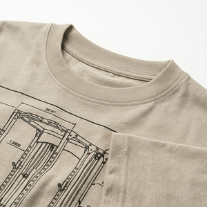 Camiseta Deportiva Unisex de Talla Grande, Transpirable, 240 GSM, 100% Algodón, Estilo Urbano, Marca Privada, OEM, ODM - Product Image 4