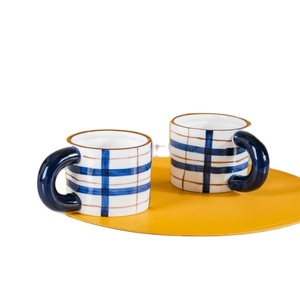 Tasse de voyage en céramique résistante à la chaleur avec couvercle étanche pour une utilisation en extérieur et boissons en déplacement Tasses en céramique - Product Image 3