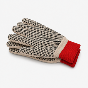 High Quality <b>PVC</b> Dotted <b>Gloves</b> Featuring Flexible Construction Comfortable Fit And Enhanced Grip For Material Handling Packing - Product Image 2