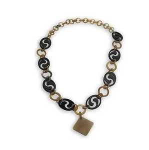 Joyería de Cuerno de Búfalo para Mujer, Collar de Moda, Collar de Cuerno de Búfalo y Vaca para Mujer - Product Image 5