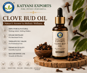 Pure 1 KG Clove Bud Essential Oil Natural Syzygium Aromaticum Steam Distilled Oil for Cosmetic & Skincare Formulation From India - Product Image 2
