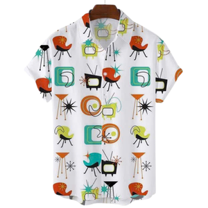 Chemises de l'équipe hawaïenne pour les amis Summer Beach Party Tenues assorties Style de groupe - Product Image 4