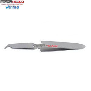 Pinza para Sujetar Brackets Dentales, Pinza para Colocar Brackets de Ortodoncia, Soporte de Adhesión Directa, Instrumento Dental de Precisión de Acero Inoxidable Alemán - Product Image 5
