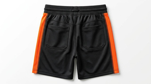 Fabricación al por mayor de pantalones cortos de malla para hombre, 100% malla, personalizables, para deporte y uso casual, impresión de logotipo personalizado, servicio OEM - Product Image 2