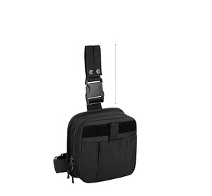 Belt Utility Pouch Outdoor Medical Bag <b>Tactical</b> Drop Leg Pouch Bag With Molle System - Product Image 1