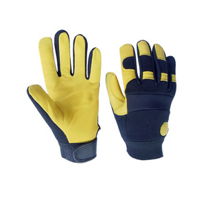 Guantes de cuero de medio dedo para carreras, antideslizantes, unisex, estilo universal - Product Image 2