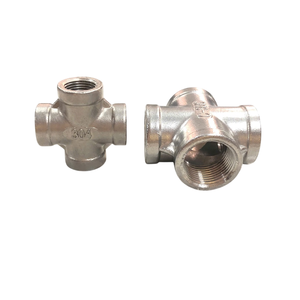 Conexión de Tubería en Cruz de 4 Vías de Acero Inoxidable de 3 Pulgadas de Alta Especificación, Lisa, Personalizada OEM/ODM, Soluciones de Fontanería Marca Chico - Product Image 2