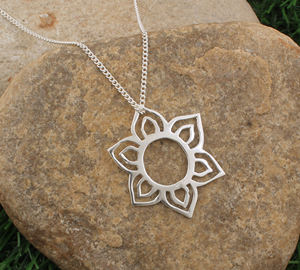 Collier pendentif minimaliste vintage en argent sterling 925 plaqué platine, unisexe, simple, délicat, géométrique, petit bijou uni - Product Image 5