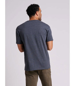 T-shirt unisexe à col rond pour impression de logo personnalisé, ateliers de sérigraphie, T-shirt à manches courtes bleu aquatique à col rond - Product Image 6