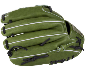 Gants de frappe de baseball professionnels pour adultes, taille unique, fermeture à bouton, logo personnalisé, cuir véritable, gants d'entraînement - Product Image 4
