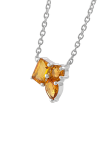 Pendentif grenat en argent sterling 92,5 KLSP-50612 - Product Image 4